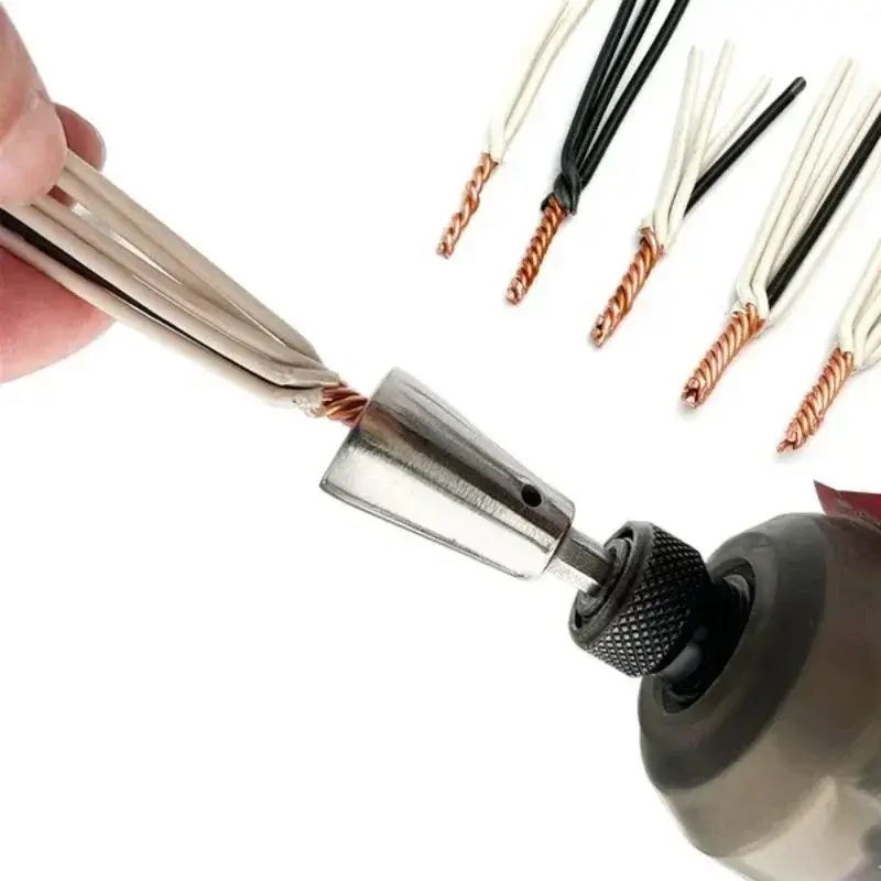 Thumbnail: 1PC Wire Twisting Tools Quickly Twister Electrician Artifact for Power Drill Dri