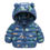 Thumbnail: Children's Cotton Coat Baby Cartoons Down Jacket Boys Hooded Colthing Girls Warm
