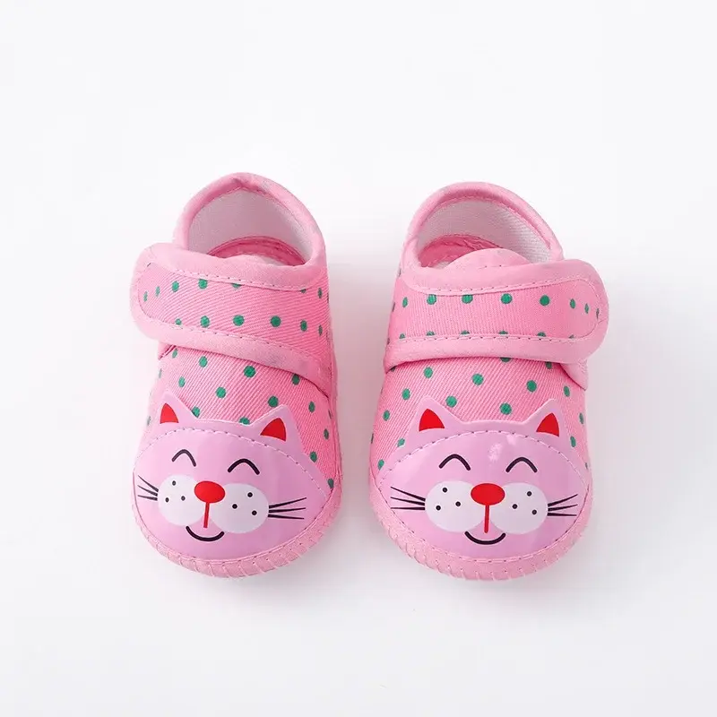 Thumbnail: Baby Girl Shoes First Walkers Lace Floral Newborn Baby Shoes Princess Infant Tod