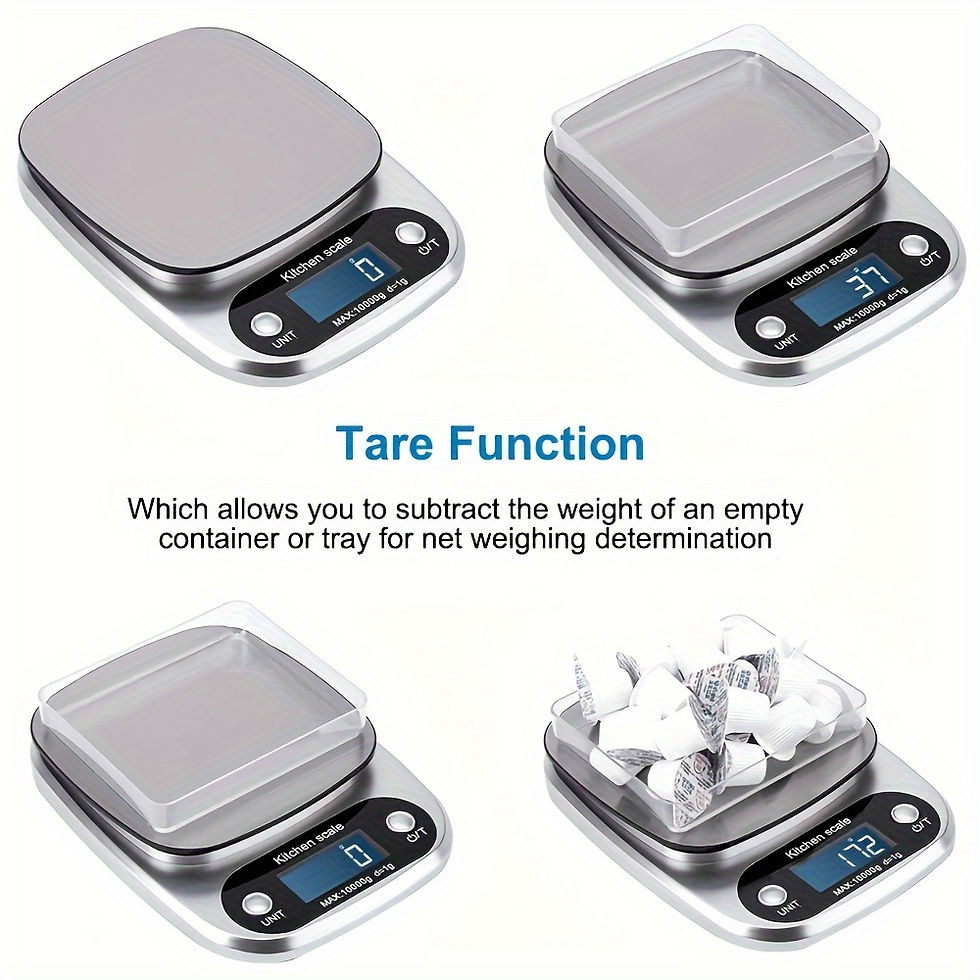 Thumbnail: Large Capacity Electronic Kitchen Scale，One-click Reset、Unit Conversion、Au