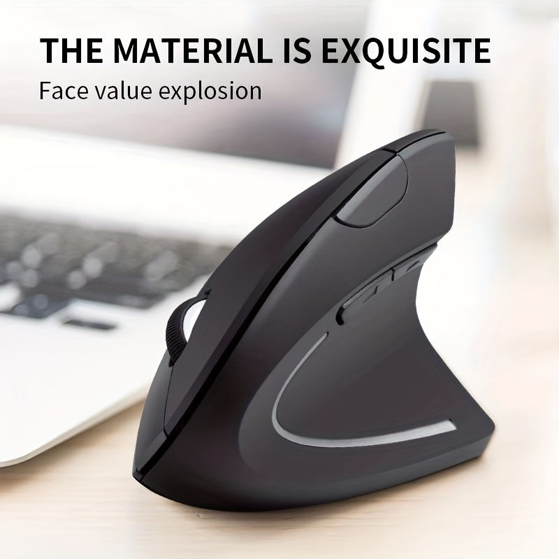 Thumbnail: 2.4GHz Desigm Ergonomic Wireless Mouse