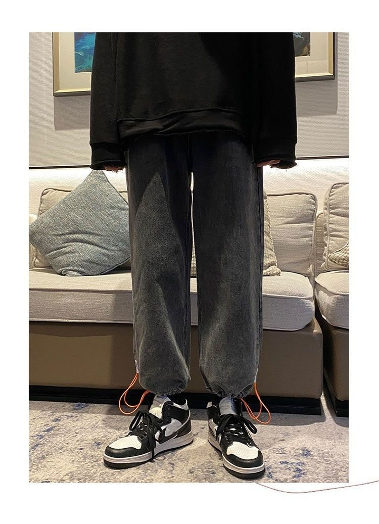 Thumbnail: Men Jeans Regular Fit Skinny Jeans Men Blue Pants for Men Pants Jogger Jean Clas