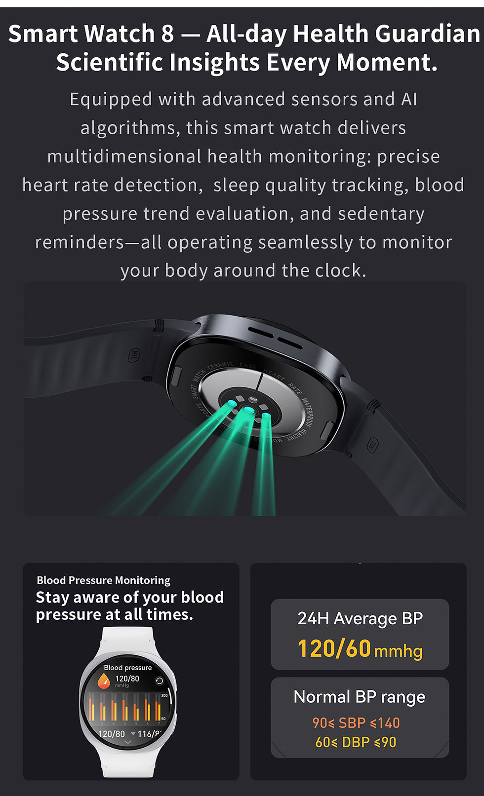 Thumbnail: 2025 New Smart Watch Series 8   Ultra-thin 1.46 inch Sport Watch Compass IP68 Wa