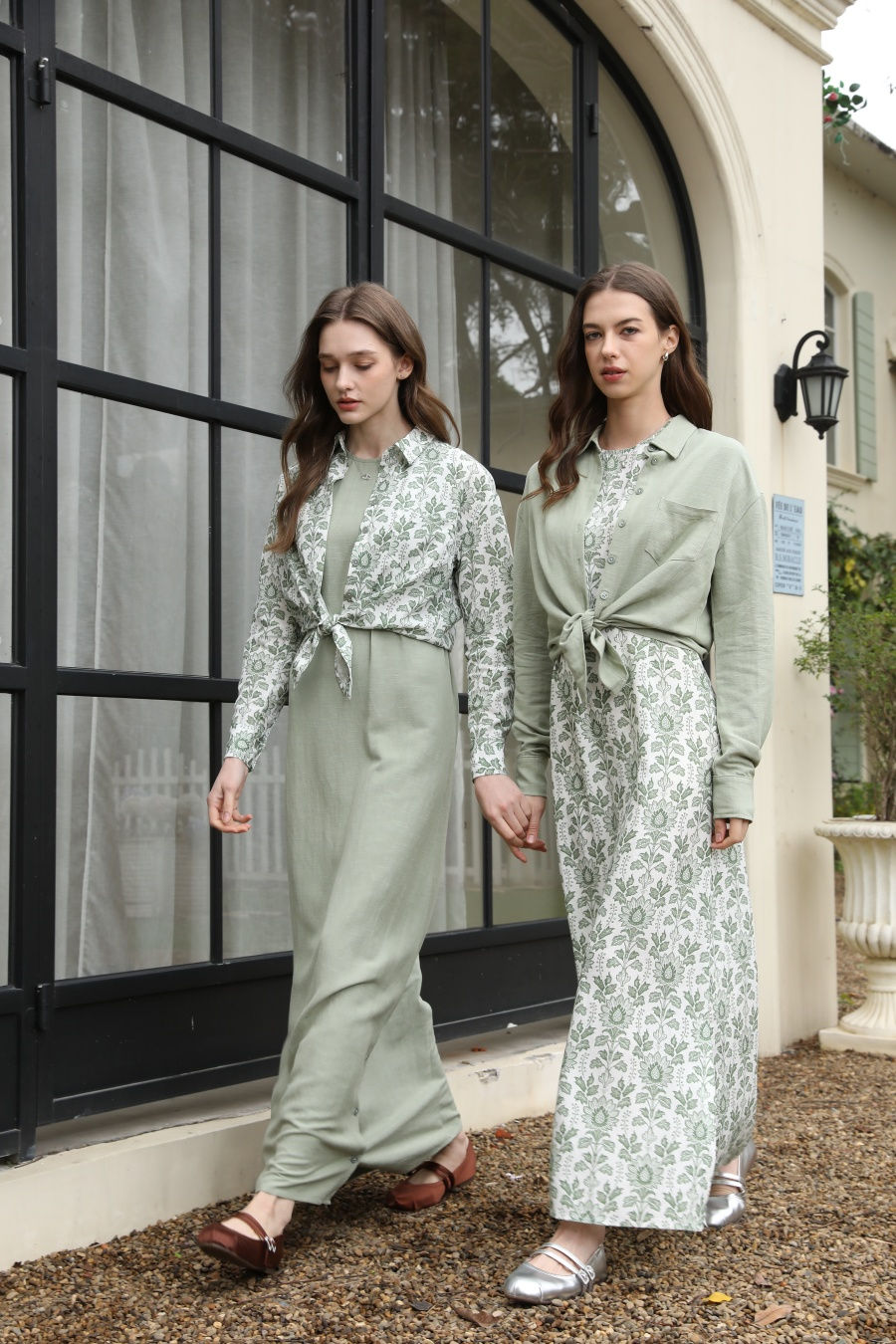 Thumbnail: AS 2025 spring summer linen shirt + dress collection high quality print linen an