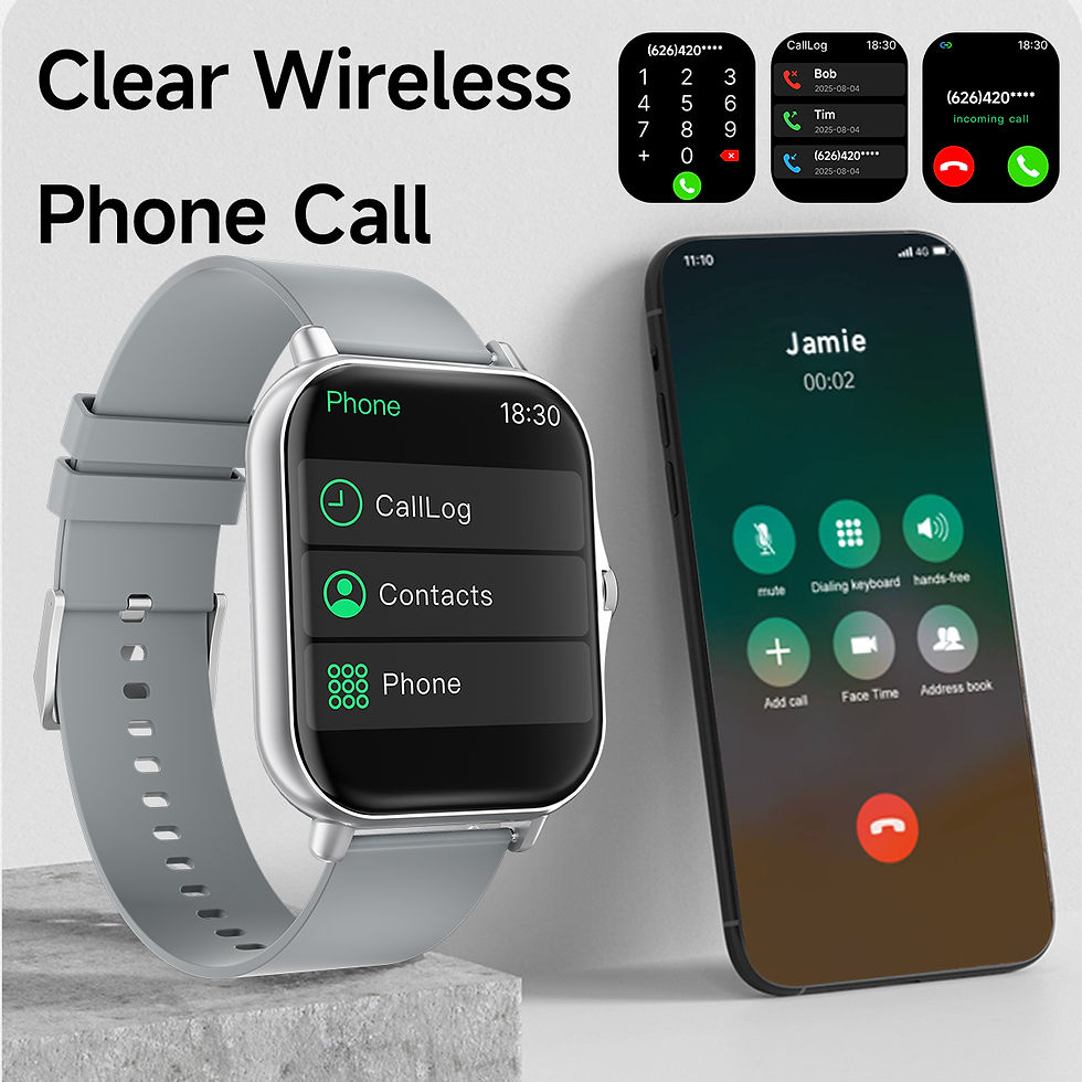 Thumbnail: 2025 NEW Smartwatch For Android/IOS 1.83 Screen Wireless Bluetooth Call Phone Ca