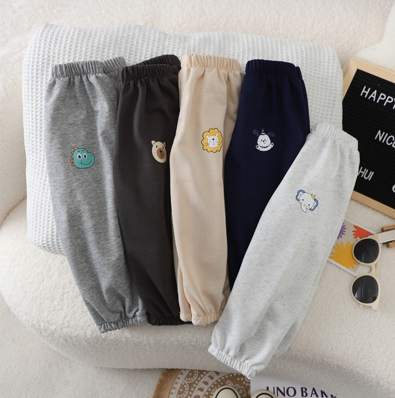 Thumbnail: Cotton Children Pants 1 2 3 4 5 Years Baby Boys Girls Leisure Sport Pants Kids T