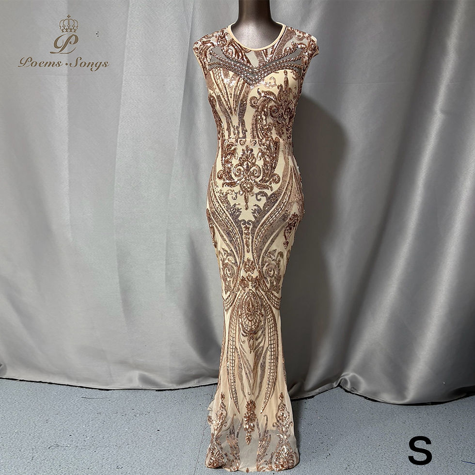 Thumbnail: Elegant Women's Evening Dresses robes de soirée vestidos de fiesta Stock Liquid