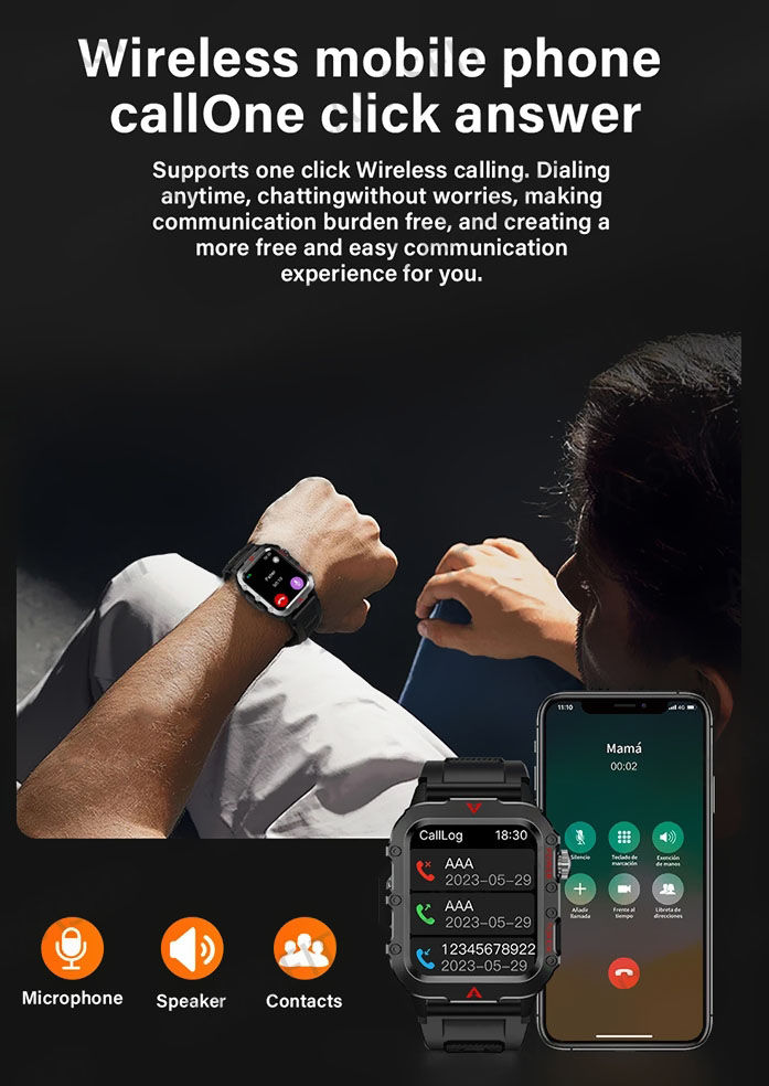 Thumbnail: 2025 New Smartwatch For Women GPS Smart Watch Men 1.71 Inch HD Display GPS & Mak