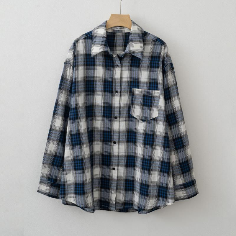 Thumbnail: 2025 Autumn Cotton Plaid shirt