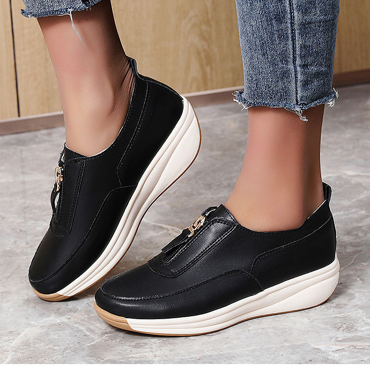 Thumbnail: Women's Sports Shoes 2025 New White Shoes Woman Flats Casual Shoes Zapatillas De