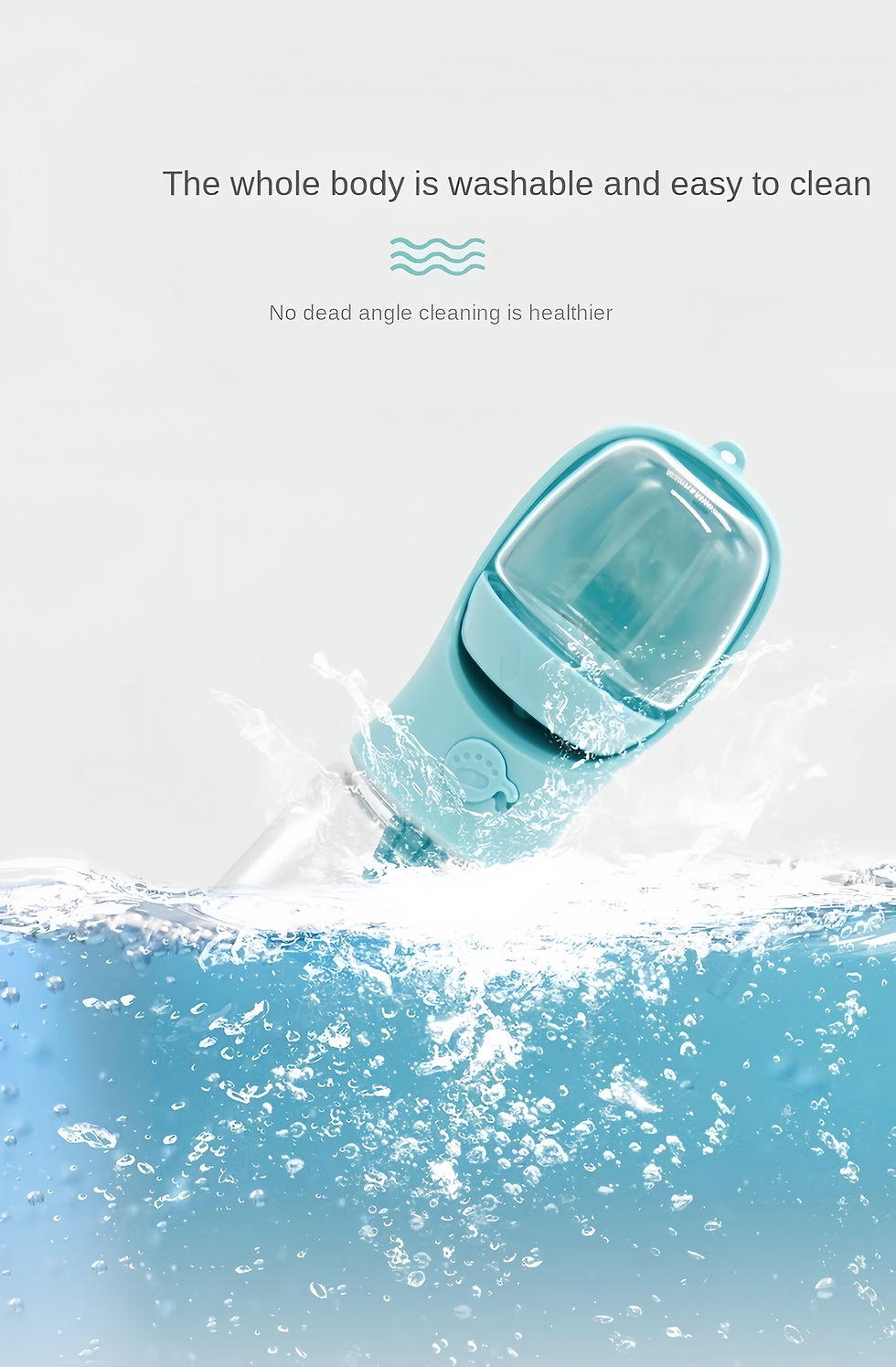 Thumbnail: Pets Water Bottle Portable Food Grade Material Dog Cat Travel Pet Water Cup Bott