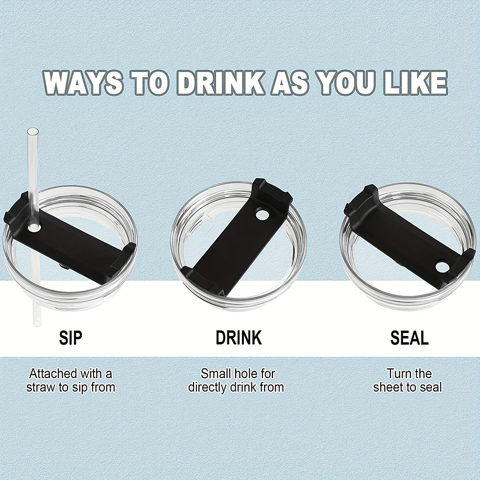 Thumbnail: 1pc Vacuum-Insulated Stainless Steel Tumbler with Straw - Thermocooler Technolog