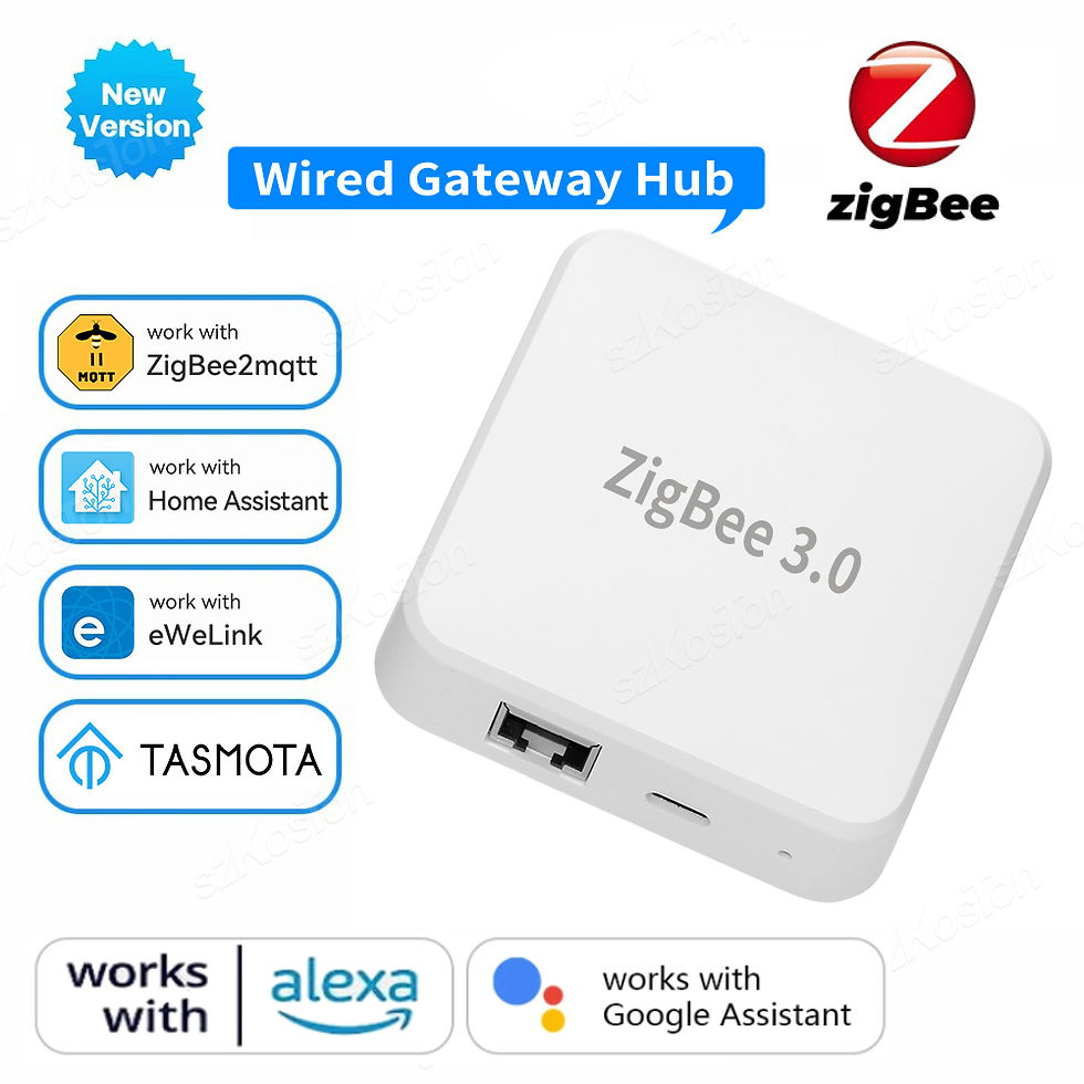 Thumbnail: ZigBee 3.0 Smart Gateway Hub eWeLink APP Smart Home Automation Ethernet Bridge W