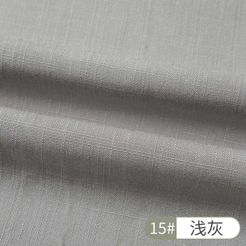 Thumbnail: Cotton and Linen Clothing Fabric Summer Linen Artificial Ramie Slub Cotton Cloth