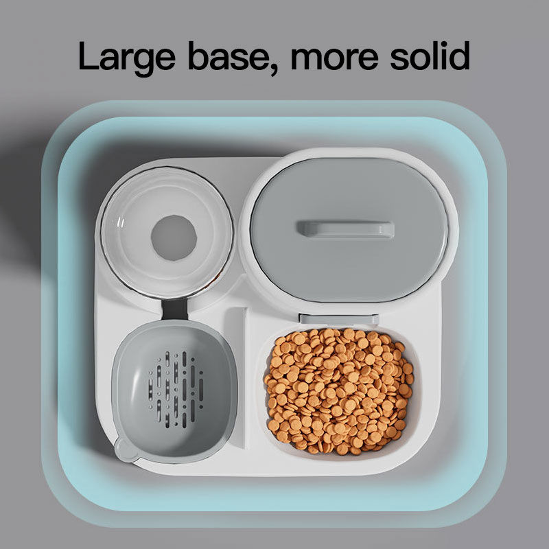 Thumbnail: Feeder - Dual-purpose Drinking and Feeding Unit - Convenient, Simple, Large Capa