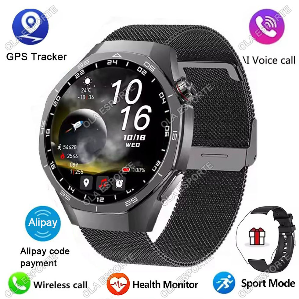 Thumbnail: 2025 New Smart Watch Men Watch 5 Pro 1.52 AMOLED Screen Bluetooth Call GPS Traje