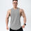 Thumbnail: Mens Summer Cotton Workout Casual Tank Top Sleeveless Sportswear Shirt Gym Cloth