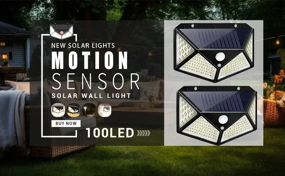Thumbnail: Outdoor Solar Lights Garden Lamp Solar Powered Waterproof Landscape Path LED Lig