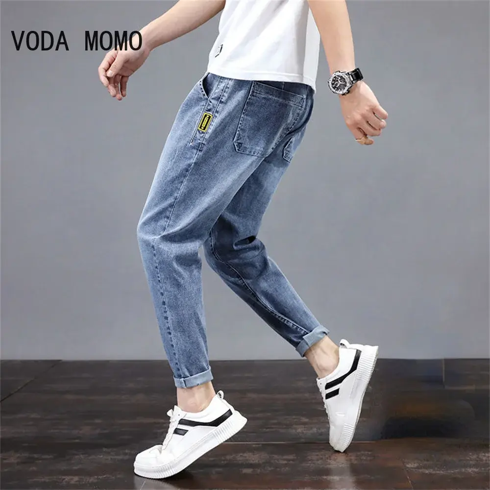 Men Jeans Male Trousers Simple Design High Quality Cozy All-match Students Daily