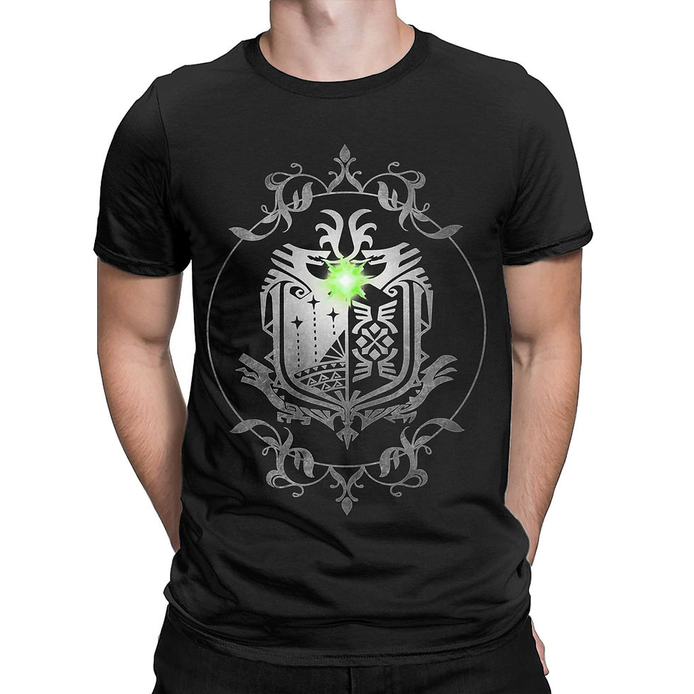 Monster Hunter World Tee Shirt for Men Women Graphic Printed T Shirts  Cotton Cl