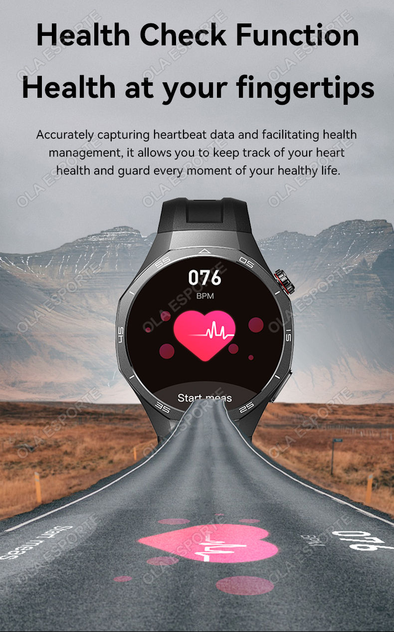 Thumbnail: 2025 New Smart Watch Men Watch 5 Pro 1.52 AMOLED Screen Bluetooth Call GPS Traje