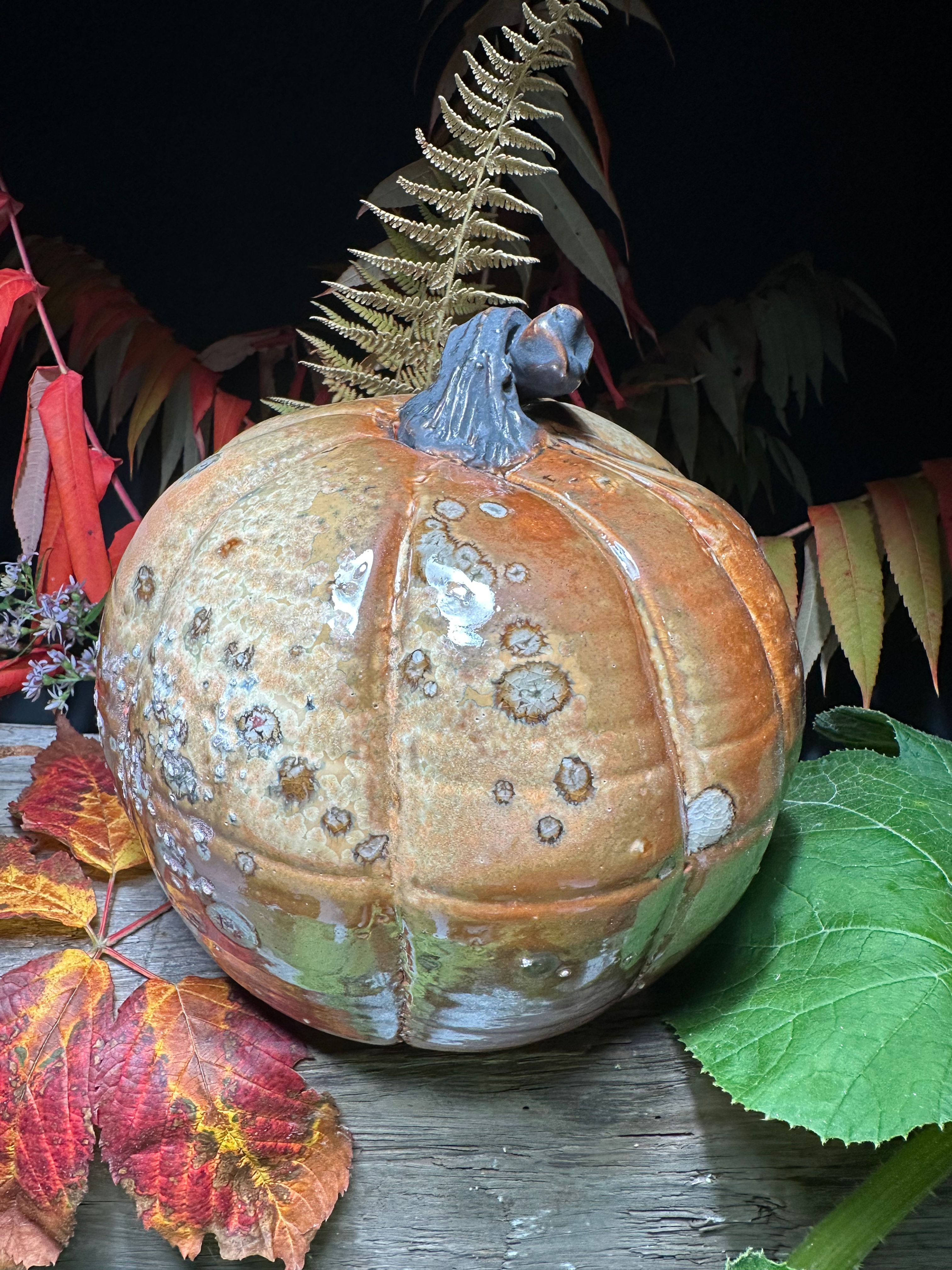 Stoneware Pumpkin large