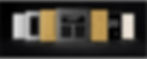 Black Nova smart home control panel with integrated display for lighting and climate control.