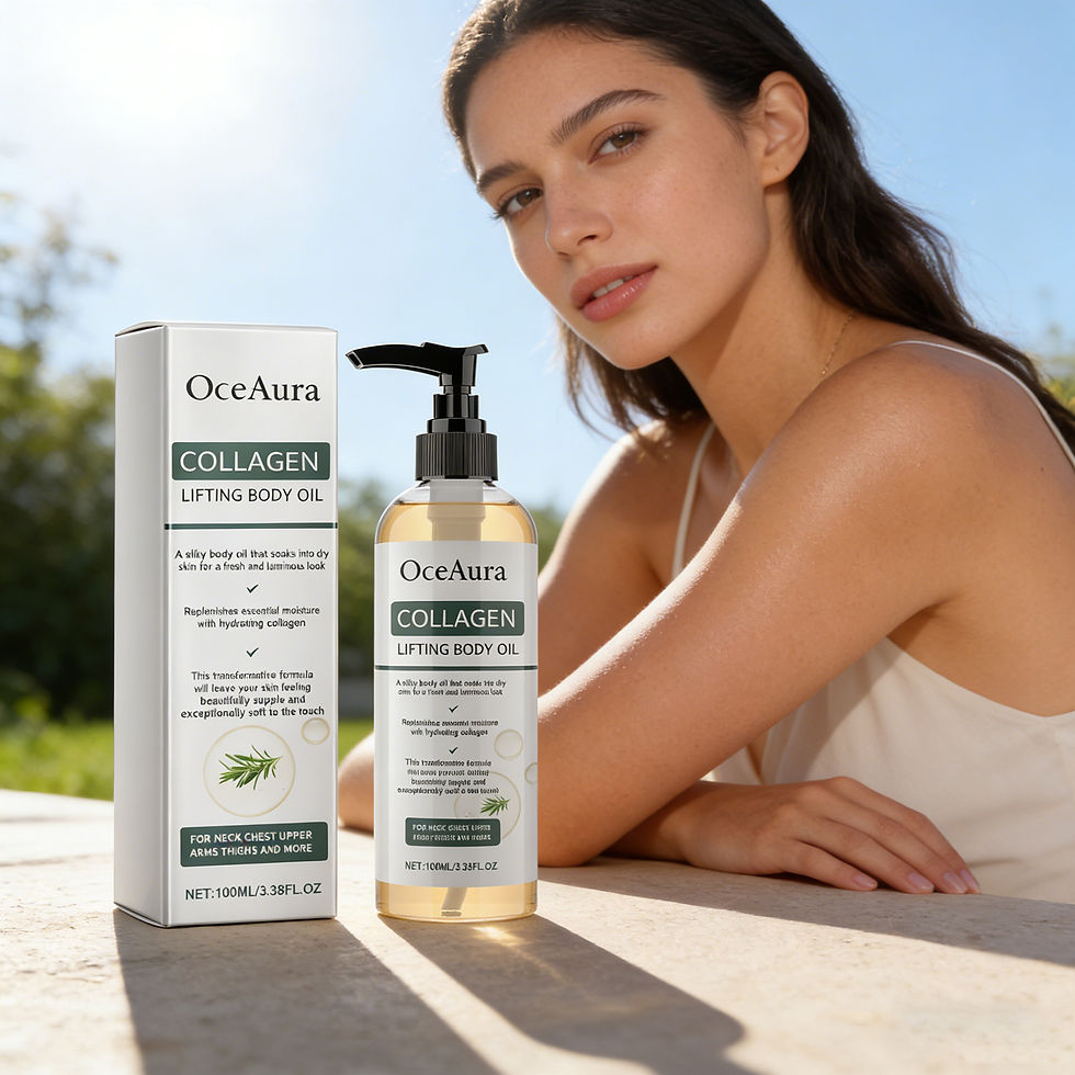 Thumbnail: Collagen Body Oil Tighten Skin Lifting Increase Body Elasticity Massage Repair M