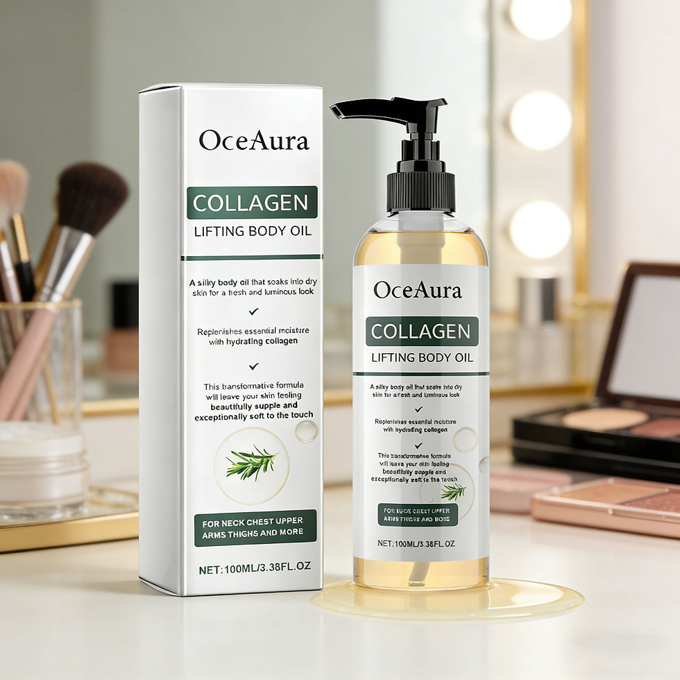 Thumbnail: Collagen Body Oil Tighten Skin Lifting Increase Body Elasticity Massage Repair M