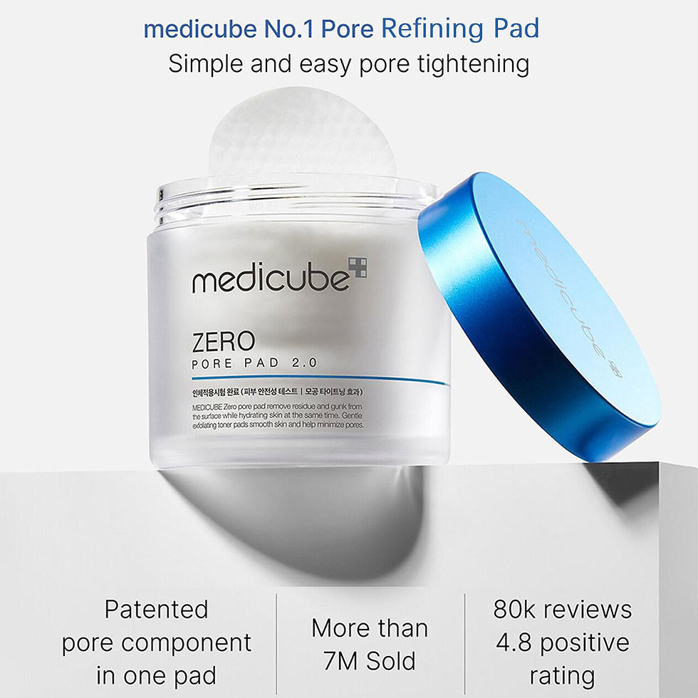 Thumbnail: Medicube ZERO PORE PAD 2.0,Pre-Soaked Dual-Texture Cotton Pads,Hydrating&Soothin