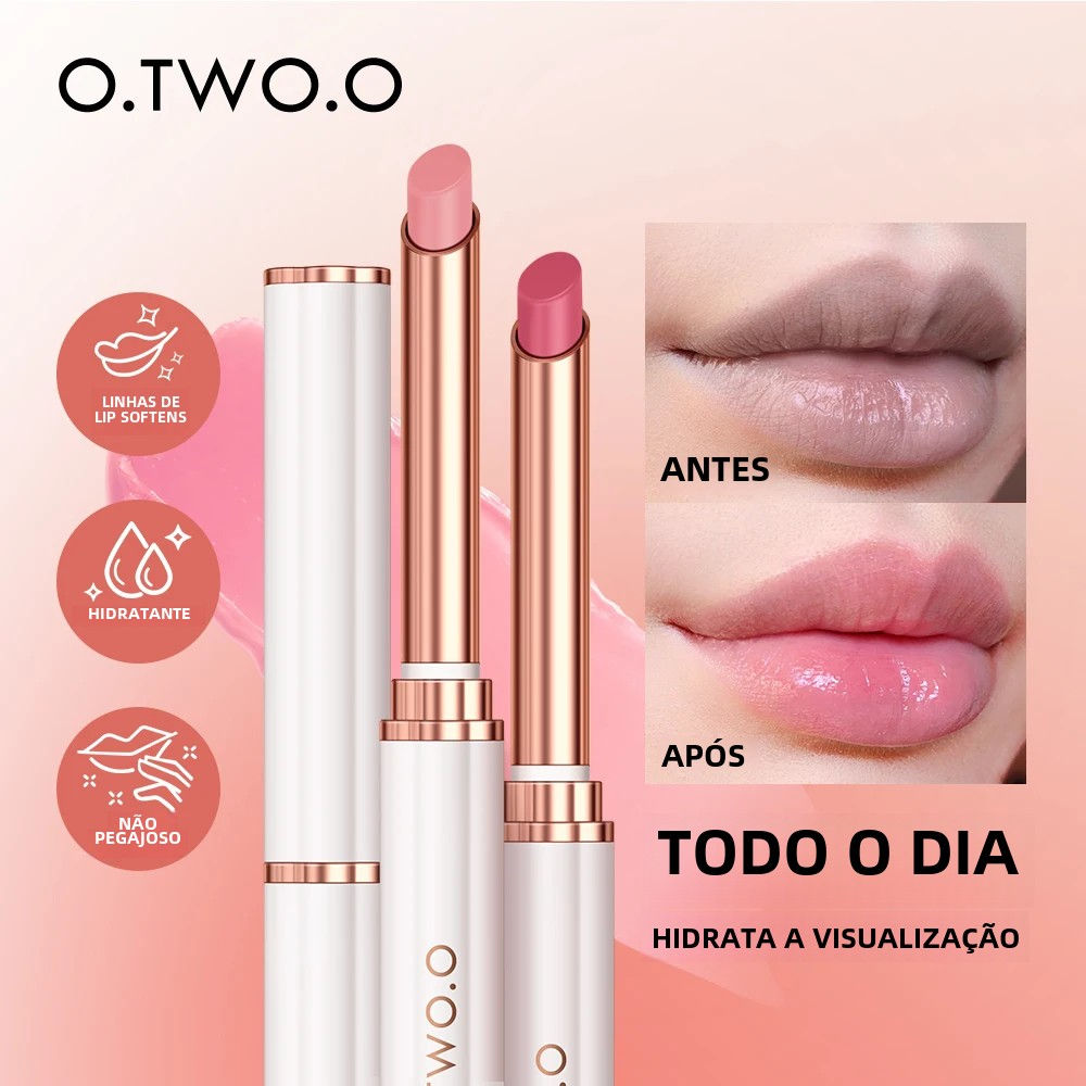 O.TWO.O Color Changing Lipstick Moisturizing Lip Balm Nourising Long Lasting Lip