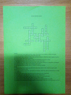 Crossword