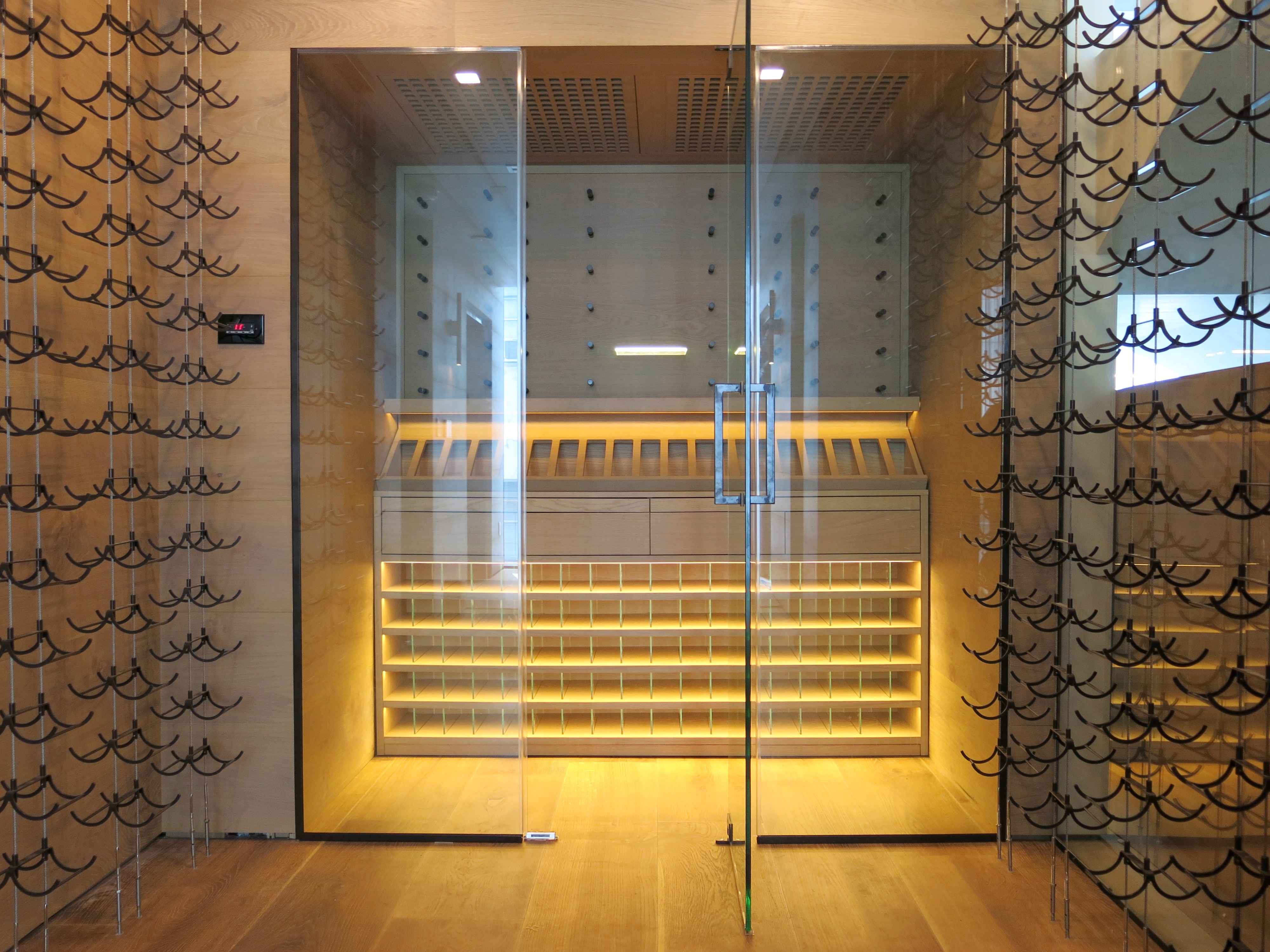 Casa NEOS restaurant wine cellar Miami FL – Dragon Cellars