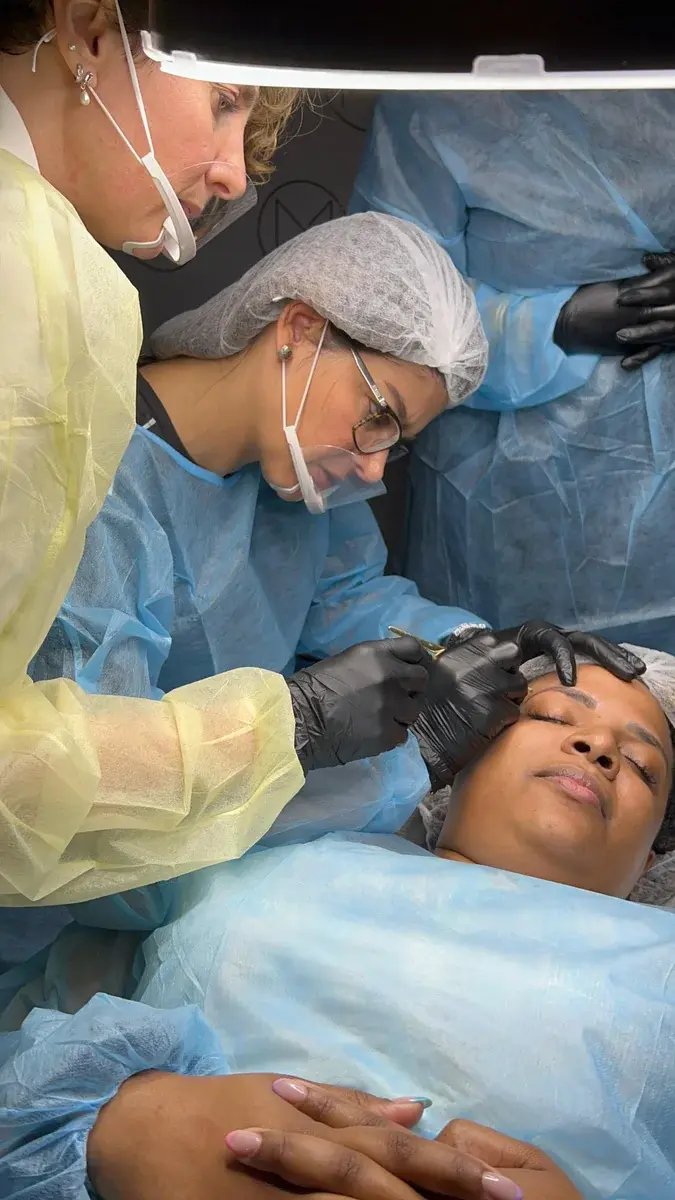 Marina Mangupli Microblading Training