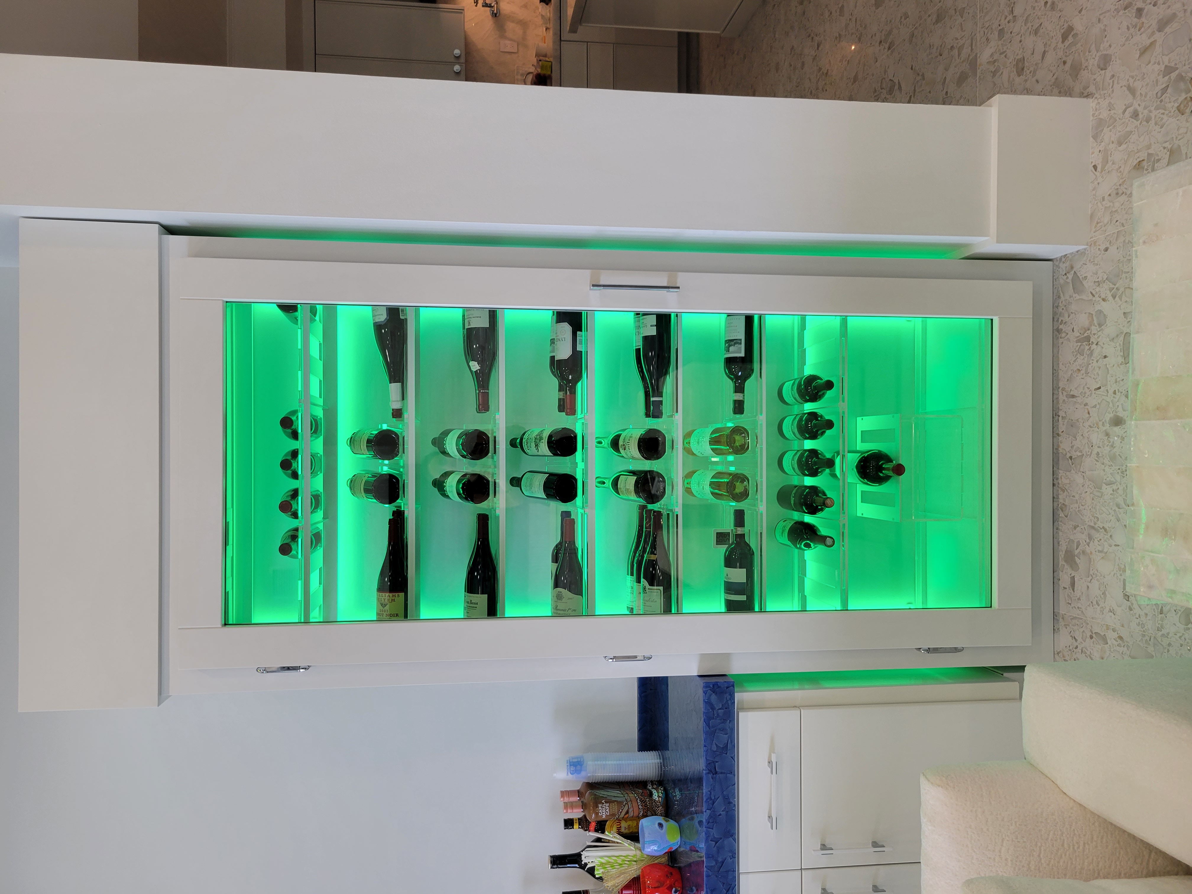 Vintageisle custom wine cellar Palm Beach Gardens FL – Dragon Cellars