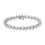 Thumbnail: .925 Sterling Silver 1 cttw Prong-Set Diamond Link Bracelet (I-J,