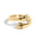 Thumbnail: 18K Gold PVD Stainless Steel Hug Ring