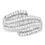 Thumbnail: 14K White Gold Diamond Cocktail Ring Band (1 3/4 Cttw, H-I Color, SI2-