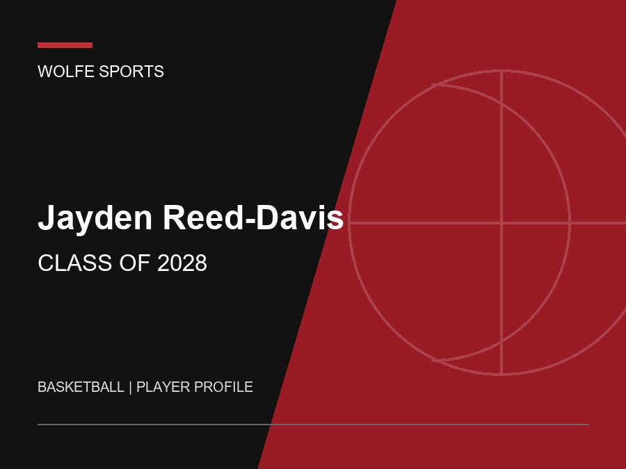 Jayden Reed-Davis, Class of 2028 basketball player profile