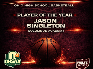 Congratulations to Jason Singleton: Ohio Division V High School Basketball Player of the Year 2025β2026 Season!