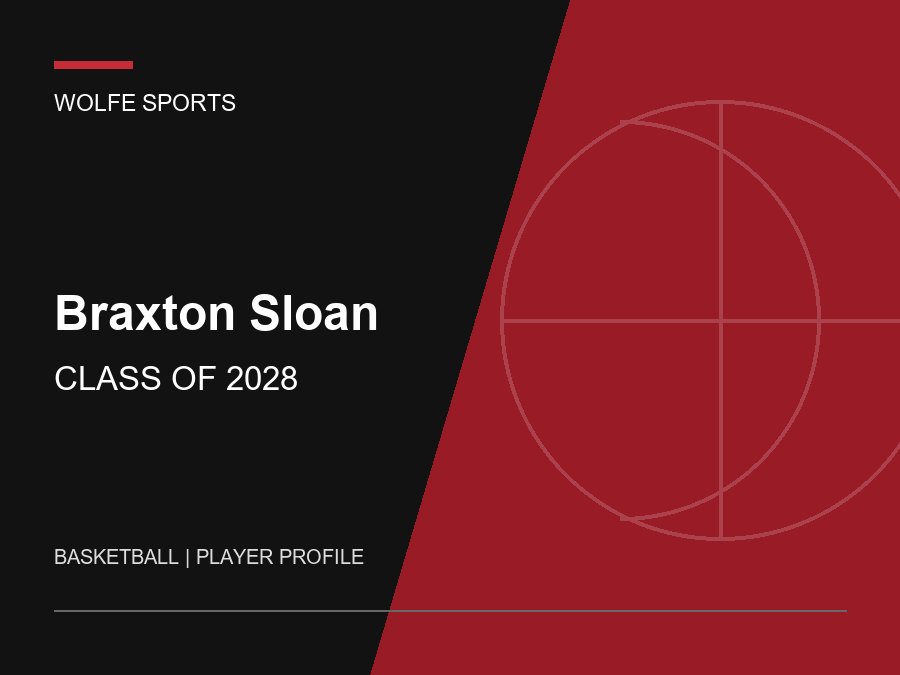 Braxton Sloan, Class of 2028 basketball player profile