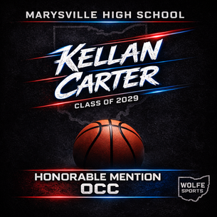 Congrats Kellan Carter: Honorable Mention OCC | 2026 Ohio High School Basketball Season