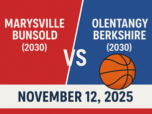 Marysville Bunsold Boys Basketball game