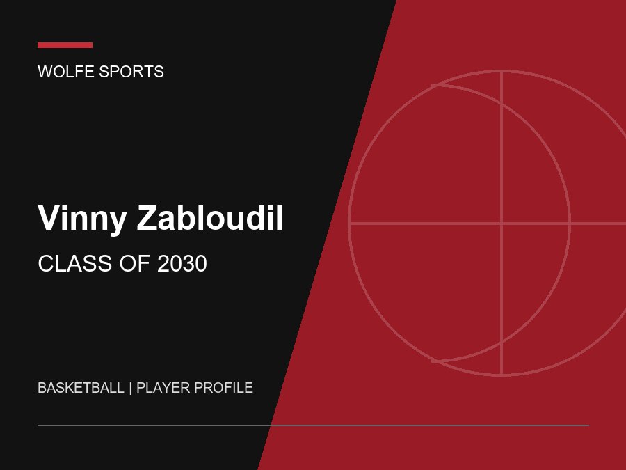Vinny Zabloudil, Class of 2030 basketball player profile