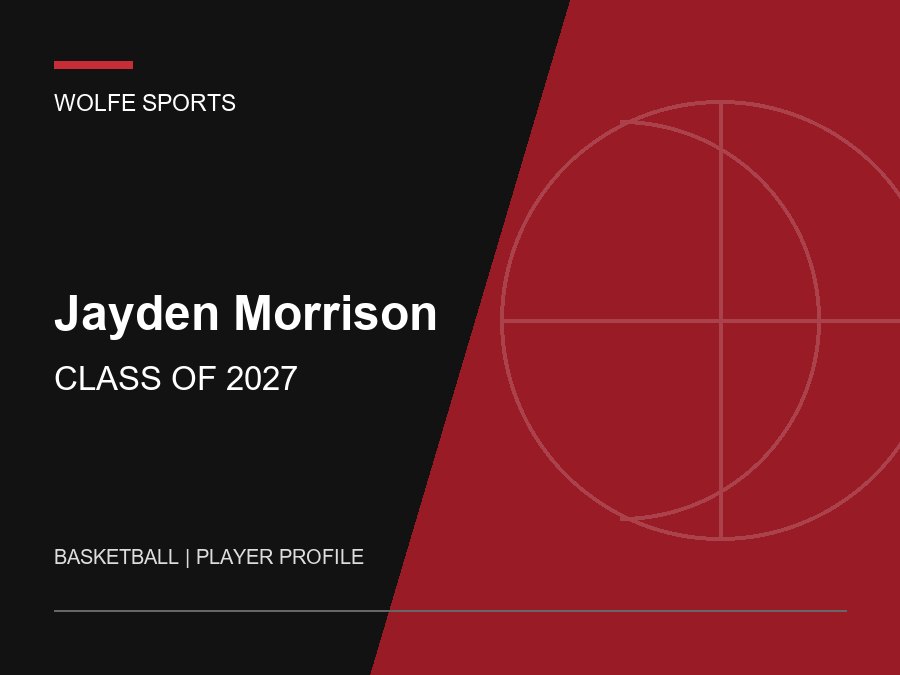 Jayden Morrison, Class of 2027 basketball player profile