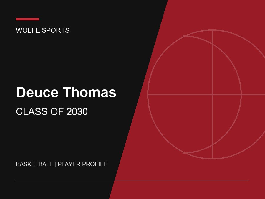 Deuce Thomas, Class of 2030 basketball player profile