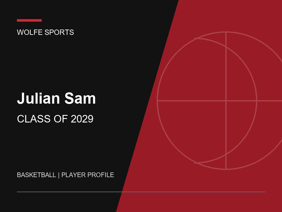 Julian Sam, Class of 2029 basketball player profile