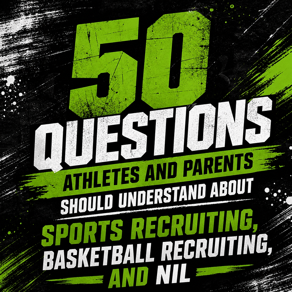 50 Questions Parents Should Understand About Sports Recruiting, Basketball Recruiting, and NIL
