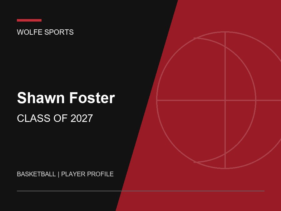 Shawn Foster, Class of 2027 basketball player profile