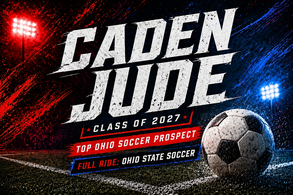 Caden Jude Receives Full Ride Offer to Play Soccer at The Ohio State University